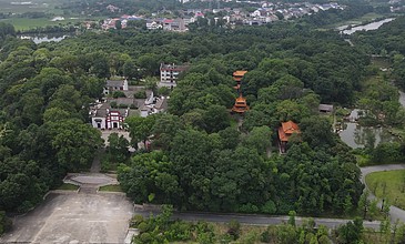 龙舟故里，诗魂永驻——航拍湖南岳阳屈子文化园